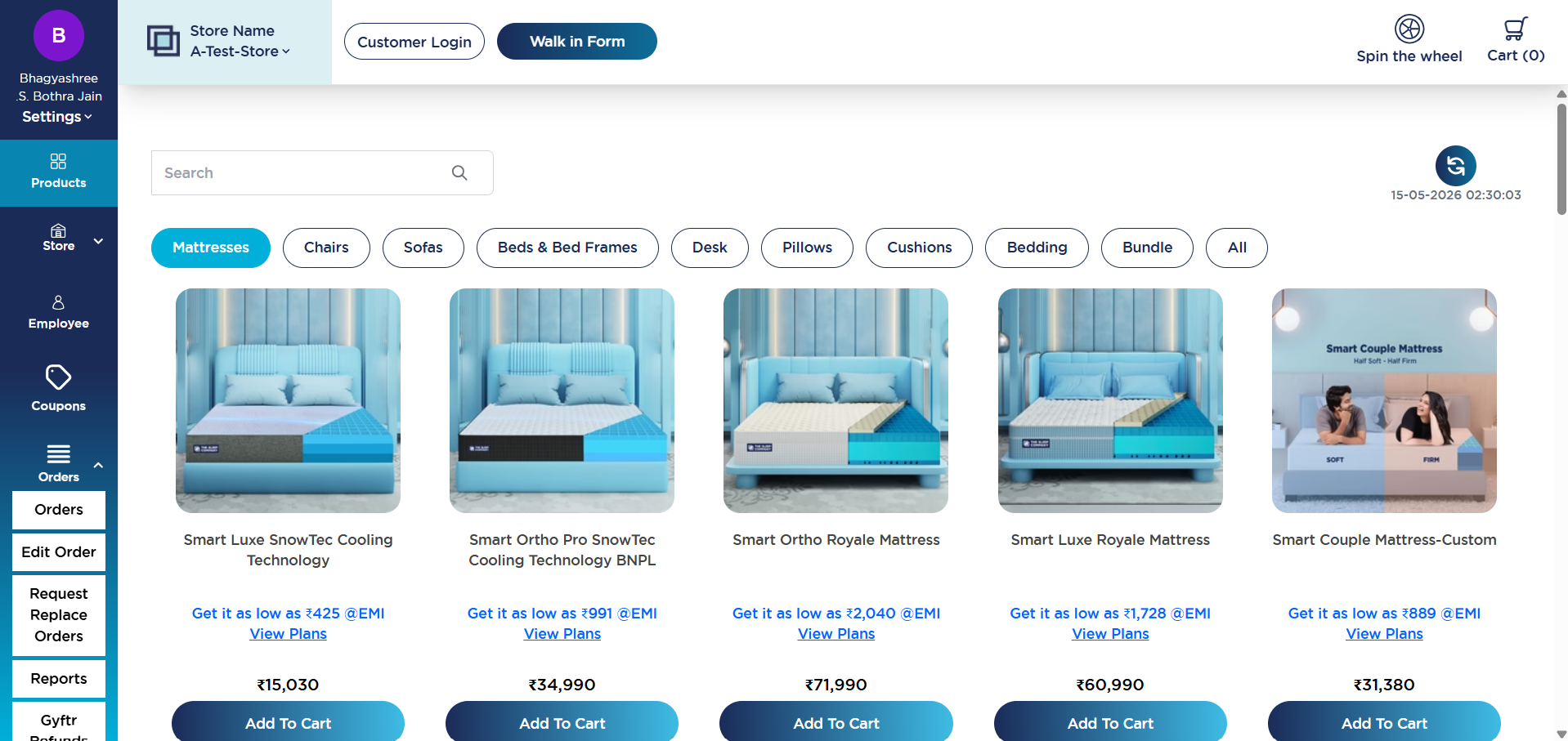 The Sleep Company — Enterprise POS & Retail