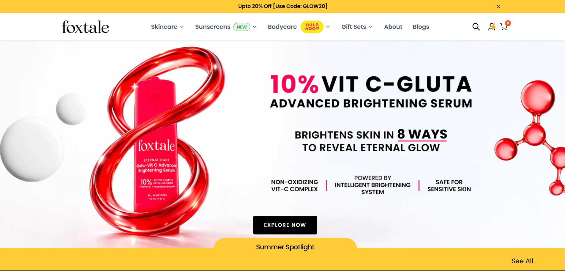 Foxtale — D2C Ecommerce